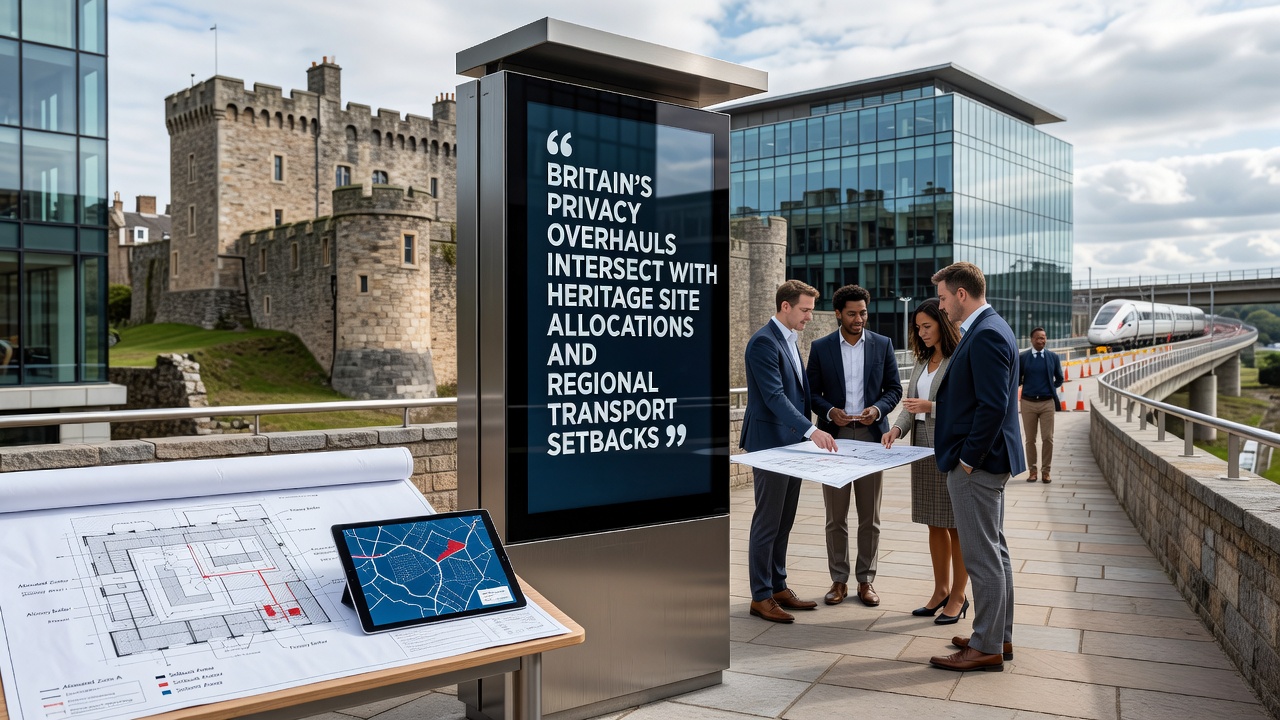 Britain's Updated Data Laws Create Overlaps With Heritage Site Planning and Transport Project Delays