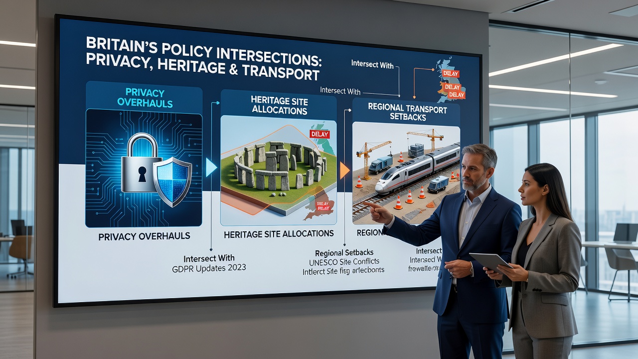 Regional transport planning team addressing heritage and privacy compliance in project reviews